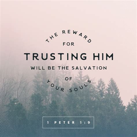 1 Peter 1:9 | Creative | Scripture Art | Free Church Resources from ...