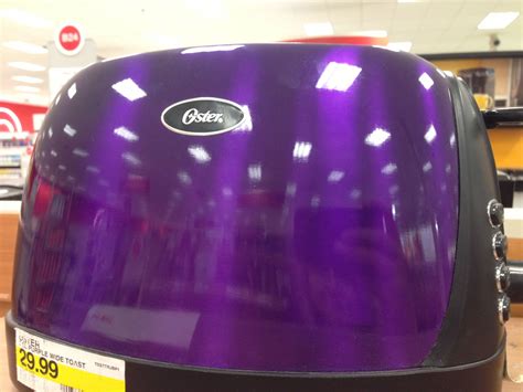 Oster two slice metallic purple toaster | Purple toaster, Shades of purple, Purple