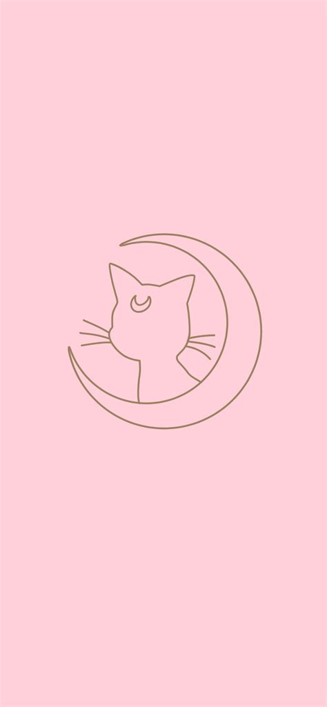 Luna Sailor Moon Wallpaper - Aesthetic Sailor Moon Wallpaper for Phone