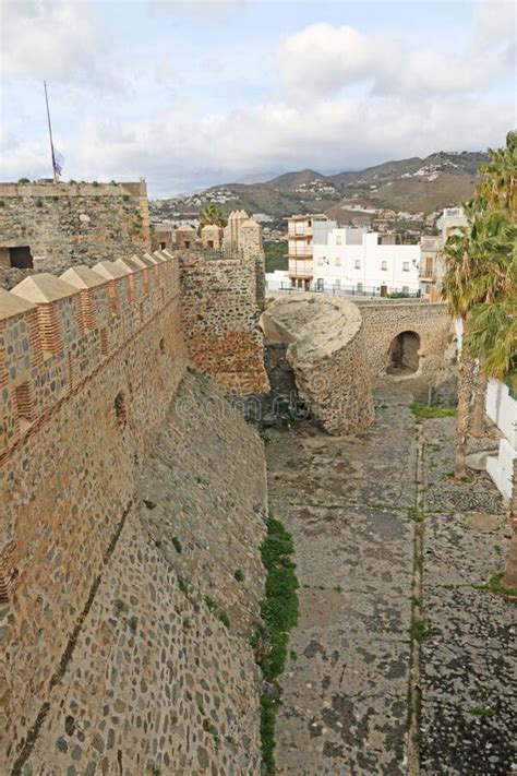 Almunecar Castle and Town , Spain Stock Photo - Image of moorish ...