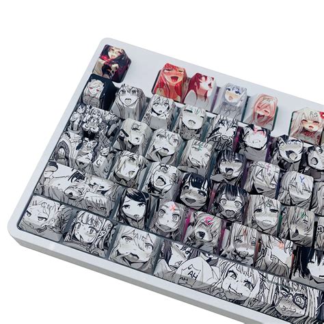 Buy Japanese Anime Keycaps 108 PBT Dye Sublimation Crystalline ...