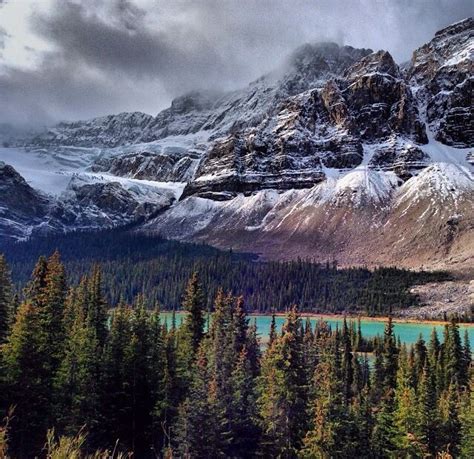 Crowfoot Glacier and Mountain - Banff | Beautiful places, Beautiful world, Places to go