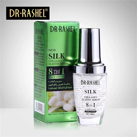 2 pcs Silk Collagen Elastin Face Serum Moisturizing Anti Wrinkle Whitening Ageless DRRASHEL 40 ...