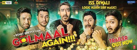 Golmaal Again Movie | Cast, Release Date, Trailer, Posters, Reviews ...