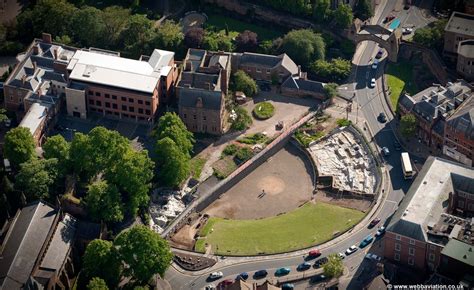 Chester Roman Amphitheatre from the air | aerial photographs of Great ...