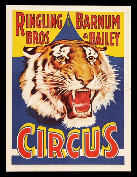 CIRCUS POSTERS * VINTAGE RINGLING BROS BARNUM AND BAILEY CIRCUS POSTERS @ CineMasterpieces