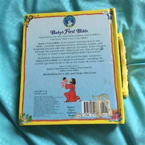 Baby's First Bible, Hobbies & Toys, Books & Magazines, Religion Books on Carousell