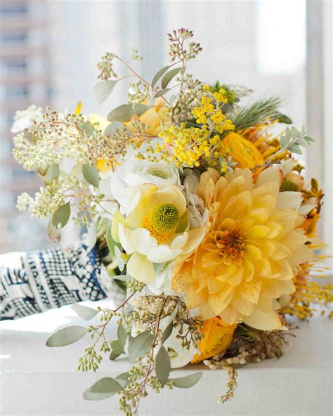 Yellow Wedding Bouquets | Martha Stewart Weddings