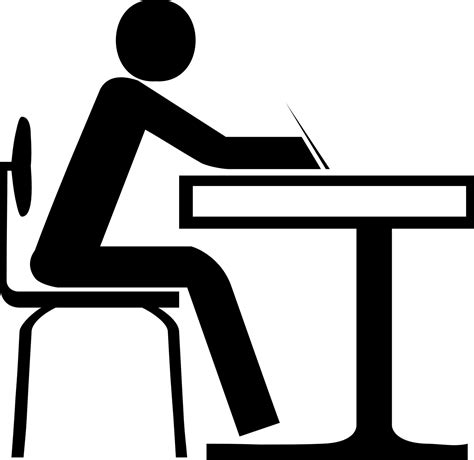 Student Desk Clip Art - Cliparts.co