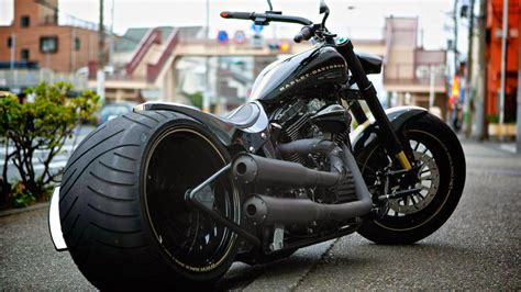 Moto Harley Davidson Chopper - 1600x900 - Download HD Wallpaper - WallpaperTip