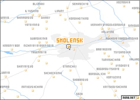 Smolensk (Russia) map - nona.net