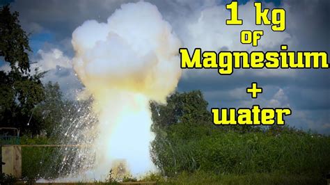 ️ Controlled Magnesium Explosion - YouTube