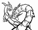 Rayquaza Coloring Page At GetColoringscom  Free Printable Colorings sketch template