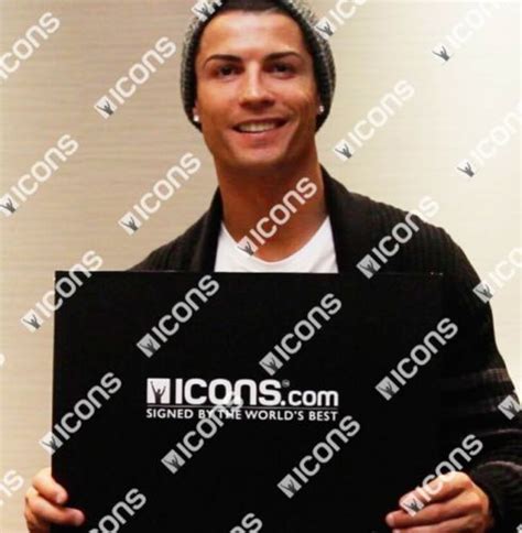 Cristiano Ronaldo Signed Real Madrid Jersey (Icons Sports Hologram ...