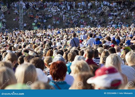 Large crowd of people editorial photo. Image of adult - 23524486