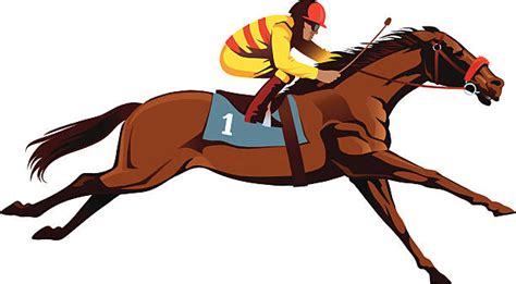 Horse Racing Jockey Clipart