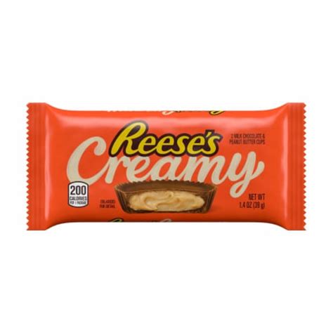 REESE'S Creamy Milk Chocolate Peanut Butter Cups Candy Pack, 1 pack / 1 ...