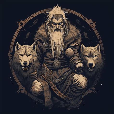 All wolves in Norse mythology: Fenrir, Hati and Skoll, Garmr, and Freki and Geri - Vikingpedia