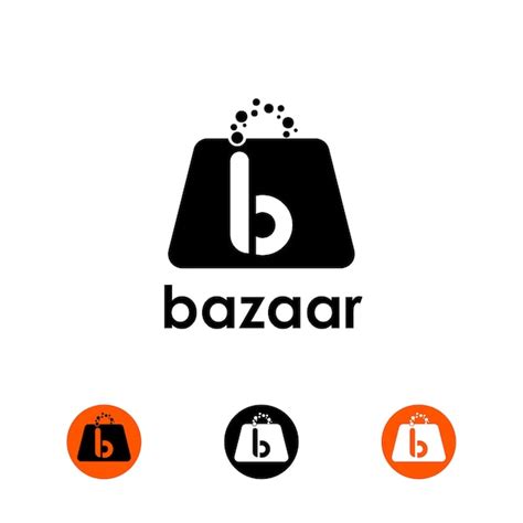 Premium Vector | Bazaar Logo