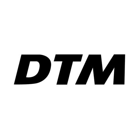 Dtm – Deutsche Tourenwagen Masters Logo Vector - (.Ai .PNG .SVG .EPS ...