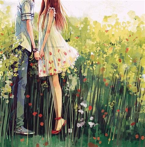 anime couple holding hands wallpaper Archives - Pictstars: Free All ...