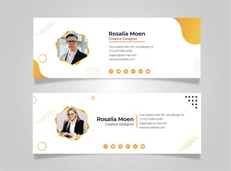 Creative & Professional Email signatures by Pavel Islam on Dribbble