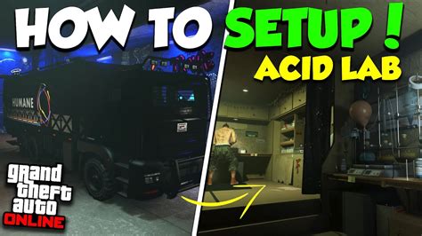 HOW TO SETUP THE *NEW* ACID LAB BUSINESS | GTA Online Guide - Youtube Trending