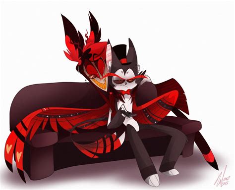 Commission of Husk and Alastor by Vivziepop. #Zoophobia #Vivzmind ...