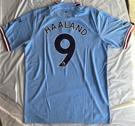 manchester city jersey size M Haaland | #4574886104