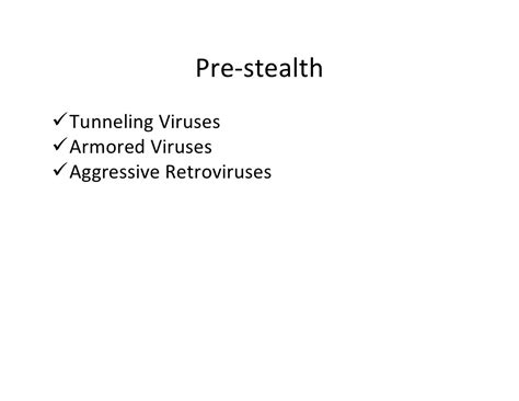 Stealth Virus