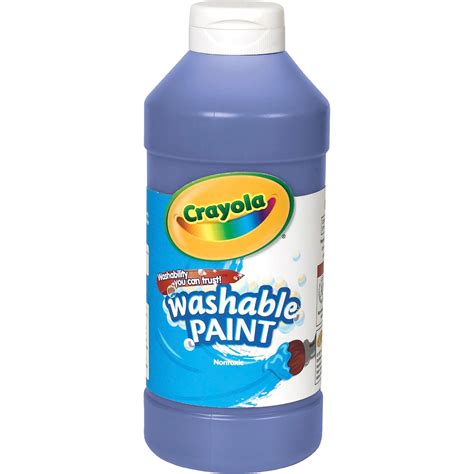 Crayola Washable Paint, Blue, 16 oz - Walmart.com - Walmart.com