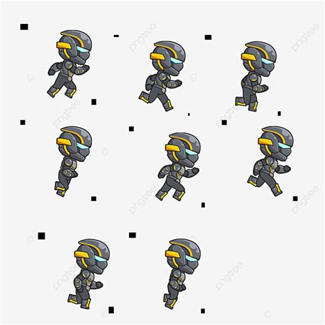 2d Game Character Sprites PNG Transparent, Sprite Sheet Of The Flash ...