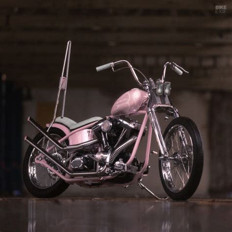 Pretty in Pink: Prism Supply's 1995 Harley Softail chopper | Bike EXIF