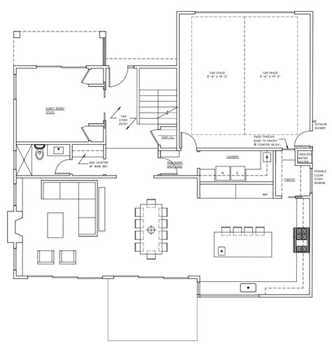 Seeking feedback on our floor plan in Southern California. Two story + a roof deck. The ...