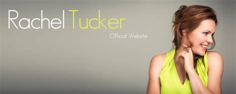 Rachel Tucker | Official Website