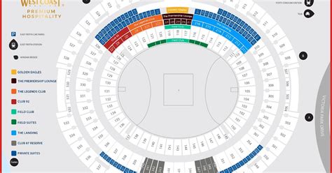 Optus Stadium Seating Plan