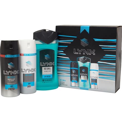 Buy LYNX Mens Ice Chill Trio Gift Set Multi