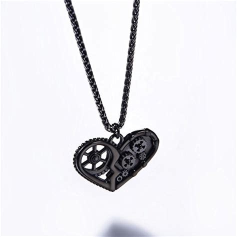 Gear Heart Necklace – SteampunkLot