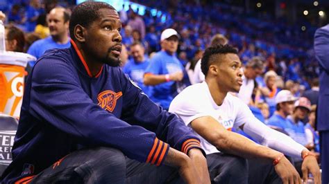 Westbrook Addresses Relationship With Durant Ahead of First Playoff ...