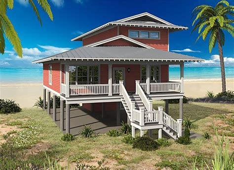 Skipjack Cottage - Coastal House Plans from Coastal Home Plans