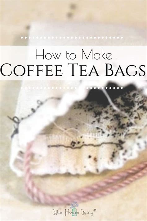 How to Make Coffee Tea Bags - Plus Homemade Coffee Creamer Recipe