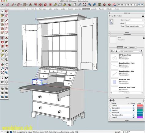 55+ Google Sketchup Woodworking Plans - Best Bedroom Furniture Check ...