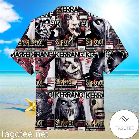 Slipknot Free Poster Hawaiian Shirt - Tagotee