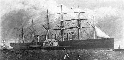 The Great Eastern in Storm, September 1861 | History Today