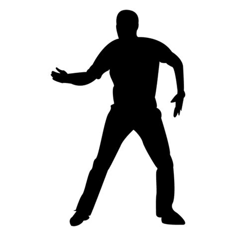 Man Dancing Silhouette Transparent Png Svg Vector File | My XXX Hot Girl
