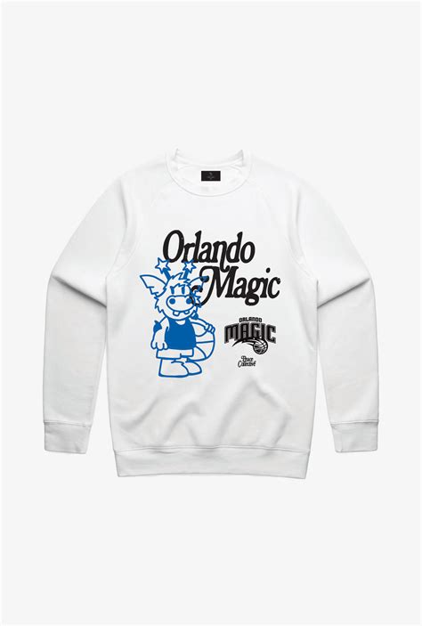 Orlando Magic Mascot Crewneck - White