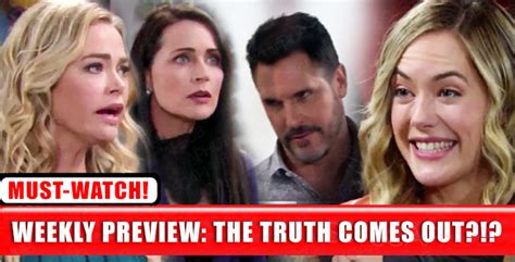 The Bold and the Beautiful Spoilers Weekly Preview: April 8-12, 2019