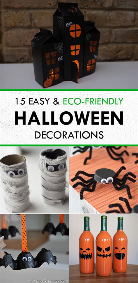 15 Easy & Eco-Friendly DIY Halloween Decorations