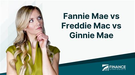 Fannie Mae vs Freddie Mac vs Ginnie Mae | Finance Strategists