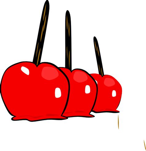 Yummy Candy Apples Clip Art at Clker.com - vector clip art online ...